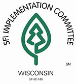 The Wisconsin Sustainable Forestry Initiative (SFI) Implementation Committee logo.