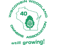 An updated logo for the Wisconsin Woodland Owners Association.