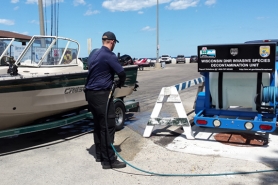 Cleaning boats and equipment