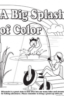 Big Splash coloring book
