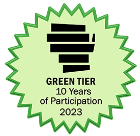 Green Tier 10 year participant