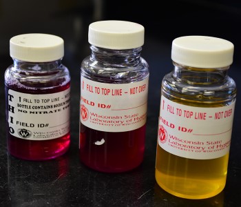 Lab sample bottles