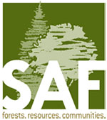 The Society of American Foresters logo.
